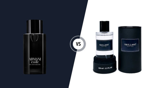 Comparatif Parfum Homme : Armani Code vs Vaillant Désir - Vaillant Parfums