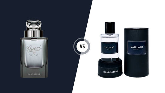 Comparatif Parfum Homme : Gucci by Gucci vs Vaillant Désir - Vaillant Parfums