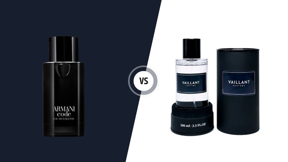 Comparatif Parfum Homme : Armani Code vs Vaillant Désir - Vaillant Parfums