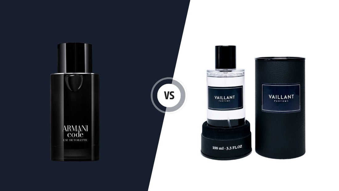 Comparatif Parfum Homme : Armani Code vs Vaillant Désir - Vaillant Parfums