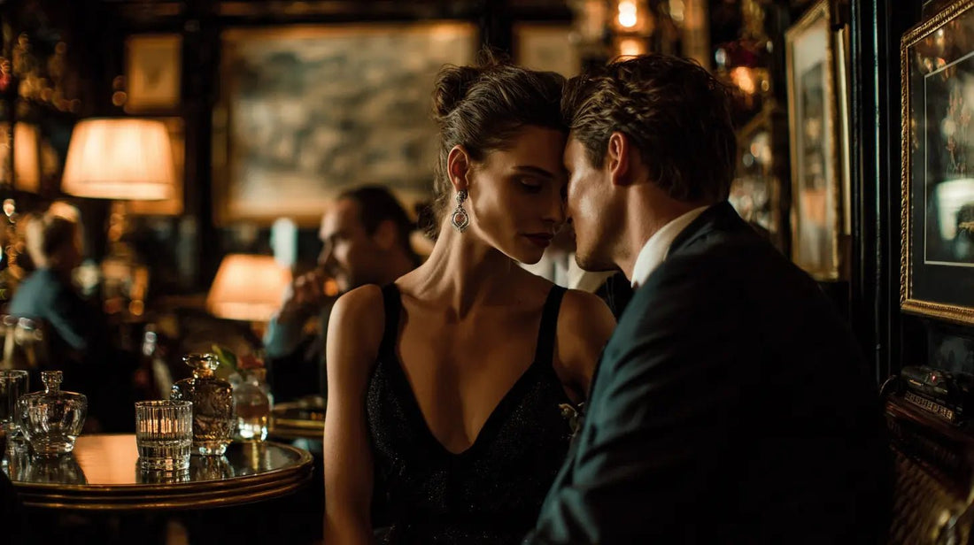 Une femme qui regarde un homme dans les yeux : signaux fiables - Vaillant Parfums